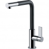 Bateria Franke Neptune  EVO wyciągana wylewka chrom/czarny 115.0373.945